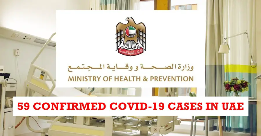 new cases covid coronavirus in uae total of 59