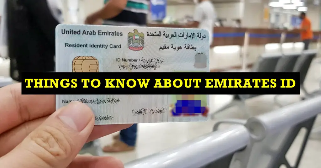 things tthings to know about emirates ido know about emirates id