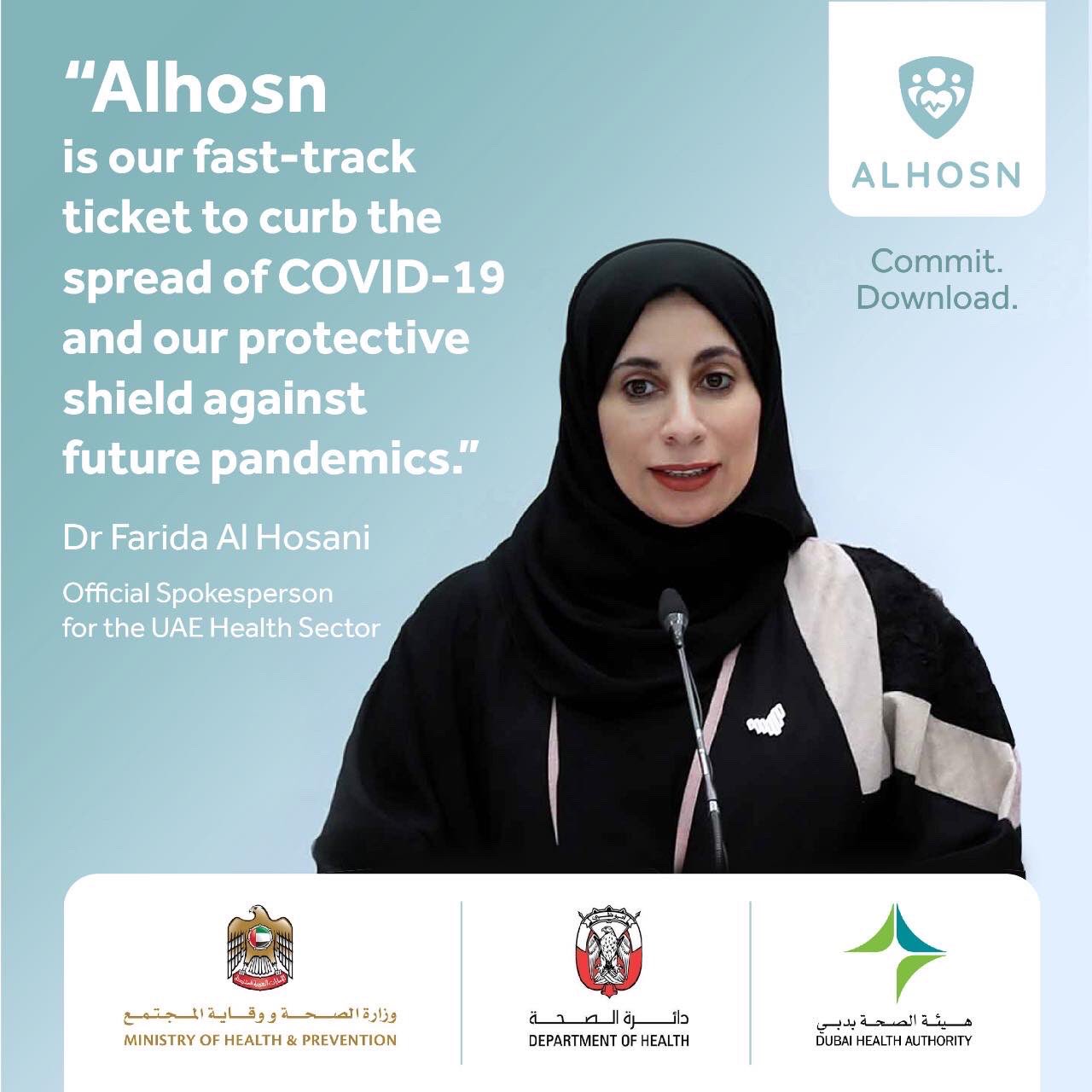 al hosn app fast track against virus