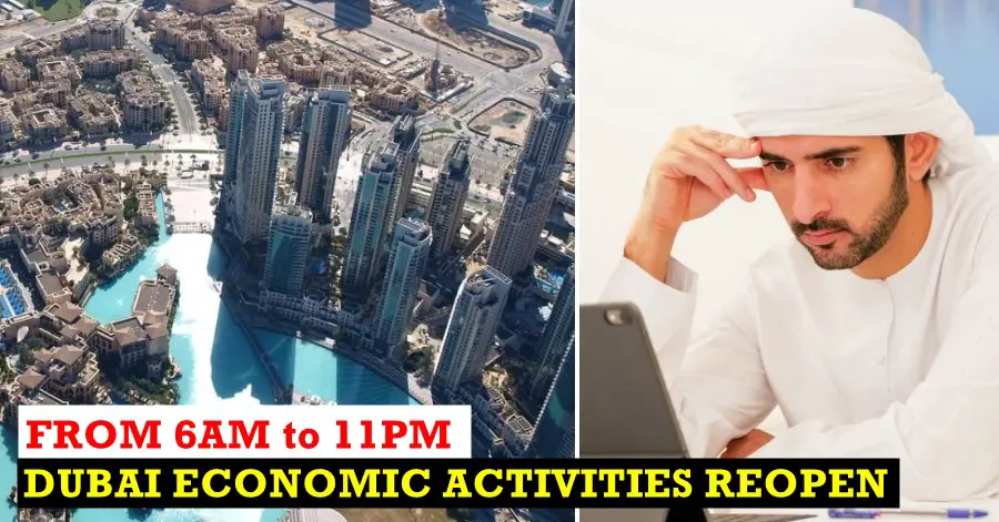 sheikh hamdan announces economic activities resume